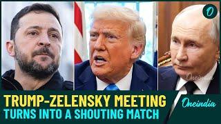 Breaking: Trump Asks Zelensky To Leave Oval Office Defends Putin In Russia Ukraine War