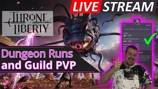 3723 CP Scorpion Dungeon Runs and Guild PVP Crossbow Dagger | Throne and Liberty MMOrpg