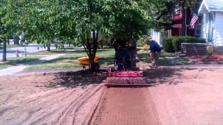 Lawn Renovation with a Toro Soil Cultivator