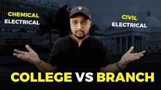 College vs Branch |Careers360 B.Tech Companion/JEE Counselling/B.tech Counselling |Physics Baba 2.0