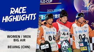 Highlights Big Air Beijing | FIS Snowboard World Cup 23-24