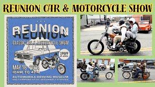 【ハーレー】Reunion Classic Car & Motorcycle Show!! /ヴィンテージバイク&車のショーに行きました！