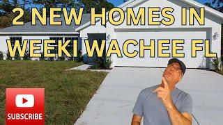 Inside 2 Pretty New Homes in Weeki Wachee FL