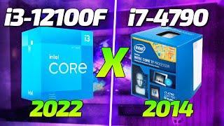 Um i3 moderno é melhor que um i7 antigo? i3-12100F vs i7-4790