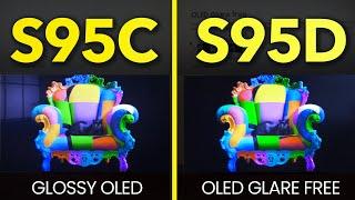 Samsung OLED 2024 (Glare Free) vs 2023 OLED (Glossy) Comparison