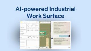 AI-powered Industrial Work Surface