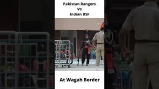 Pakistan Rangers Vs Indian BSF at Wagah Border  || Pakistani Rangers Attitude || Proud of Pakistan