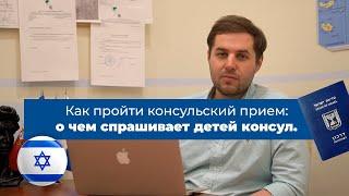 Как пройти консульский прием: о чем спрашивает детей консул.