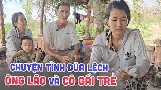 Ganh tị với chuyện tình của ông lão và cô gái trẻ khiến dân làng mơ ước