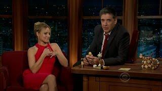 Late Late Show with Craig Ferguson 1/13/2012 Kristen Bell, Louie Anderson