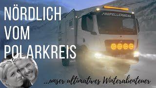 Expeditionsmobil   -31°- SCHNEE und EIS durch LAPPLAND zum NORDKAP  Finnland  Norwegen im Winter