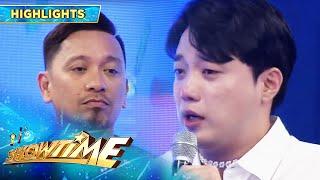 Ryan is in tears as he gives a birthday message to Jhong | It's Showtime