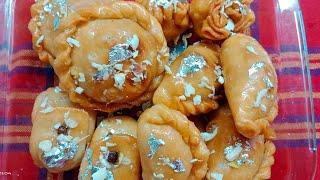 GUJIYA/CHANDRAKALA/LAUNG LATTA RECIPE/BIHARI SPECIAL SWEETS @ranjanaskitchen-p8q