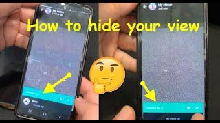 How to hide your view on others' WhatsApp Status. How to view Whatsapp Status without notifying them