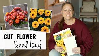 Cut Flower Seed Haul!  Orders from Flower Hill Farm & Geo Seed - Sunshine and Flora Flower Farm