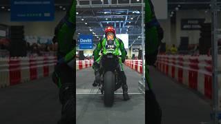 Kawasaki Ninja H2R at MCN London Motorcycle Show #kawasaki #h2 #h2r #race #motorcycle