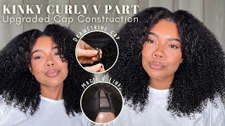 GAME CHANGERNew Upgraded Affordable V-Part Wig! Drawstring, EasiContour & Magic V-Line |Nadula Hair