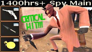 Trickstab Specialist1400+ Hours Spy Main Experience (TF2 Gameplay)