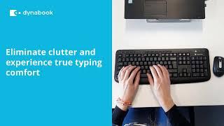 Dynabook Wireless Keyboard & Silent Mouse
