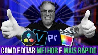 Como EDITAR MELHOR e Mais RÁPIDO | MÉTODOS de EDIÇÃO de VÍDEO |   Maisvideomundo #162