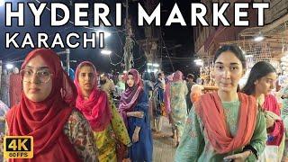 Hyderi Market Karachi - Walking Tourist 4k