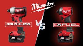 Milwaukee M18 FUEL vs M18 BRUSHLESS Motors - Are they really different?