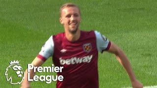 Tomas Soucek taps in West Ham United's opener against Newcastle United | Premier League | NBC Sports