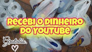 COMPRAS COM DINHEIRO DO YOUTUBE /SÓ OQUE TAVA PRECISANDO#mãesolo