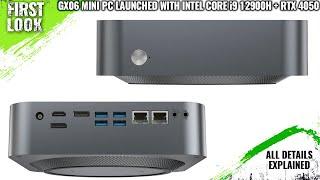 NVISEN GX06 Mini PC Launched With Intel Core i9 12900H And RTX 4050 - Explained All Spec, Features