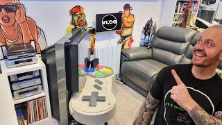 My Dream Games Room is Done... Finally! feat A Special Guest! Ghetto Vlogs #21