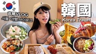【韓國首爾vlog】韓國不是只有泡菜！日本人帶你去首爾打卡韓國美食！