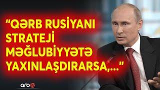 SON DƏQİQƏ! "Moskva ən ekstremal tədbirlərə əl atmağa hazırdır" - Putin kritik detalı açıqladı-CANLI