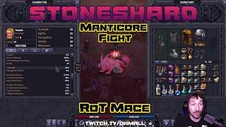 RoT Mace vs Manticore | Permadeath | Stoneshard | Patch 0.8.2.10