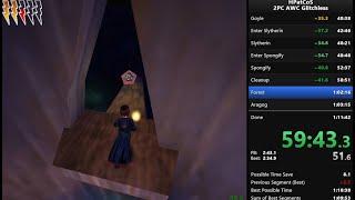 Harry Potter 2 (PC) | All Wizard Cards Glitchless Speedrun in 1:11:36