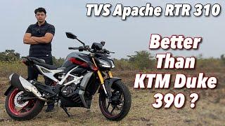 2024 TVS Apache RTR 310 Review - Better Than KTM Duke 250 ??