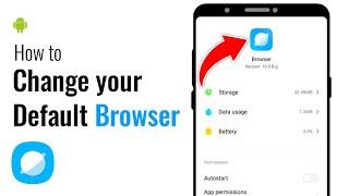 How to change default browser in Redmi phone | How to remove default browser in Mi | Default Browser