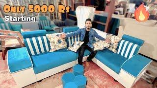 Sofa 5000 से शुरू Bed, Chair, Couch, Wholesale Furniture Market Bhopal | Abdullah Sofa Manufacture