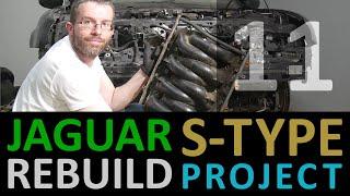 Jaguar S-Type Restoration [11] INTAKE MANIFOLD Removal