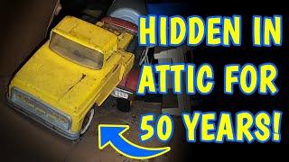 Hidden for 50 Years! Digging through an old attic and cellar in search of vintage gems.