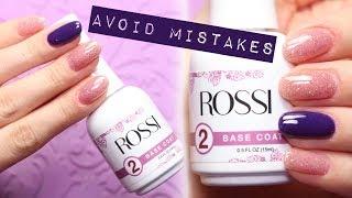 DO's and DONT's when Applying Rossi Dip Powder