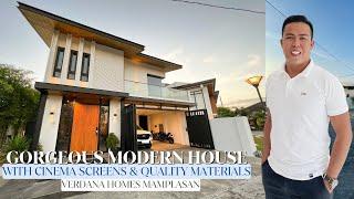 Luxury Modern House Made in High Quality Materials in Verdana Homes Binan Laguna • House Tours