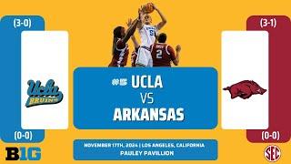 No. 5 UCLA vs Arkansas | NCAA Women's Basketball | 11.17.24