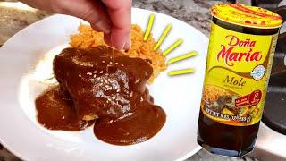 EASY Chicken Molé Recipe | Doña Maria Mole Sauce