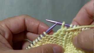 How to knit SSP (Slip, Slip, Purl) - Decreasing in the purl side