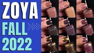 New Zoya Nail Polishes for Fall 2022 | Cafe Creams | Metallic Dreams | Review & Swatches