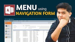 How to Create MENU using NAVIGATION form in Microsoft Access | Edcelle John Gulfan
