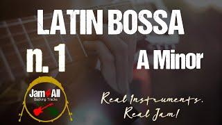 LATIN BOSSA n​.1 IN A MINOR - Backing Track with Real Instruments - 2022​-​020