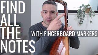 I'm learning Oud from scratch! Put fingerboard markers on your oud instrument.