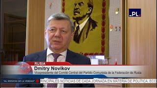 Conflictos actuales igual a crisis del capitalismo, asegura dirigente comunista ruso