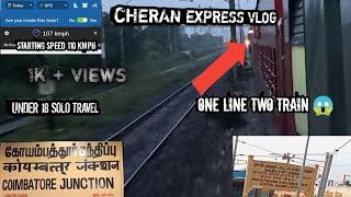 Cheran express vlog | Coimbatore to Chennai | under 18 | solo travel | Yasick Vlogs #coimbatore